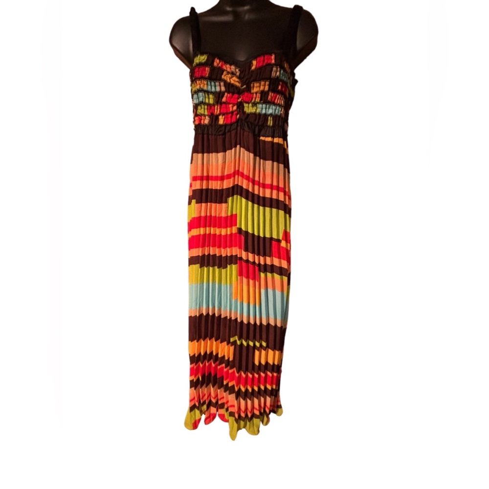 Thin strap maxi dress
